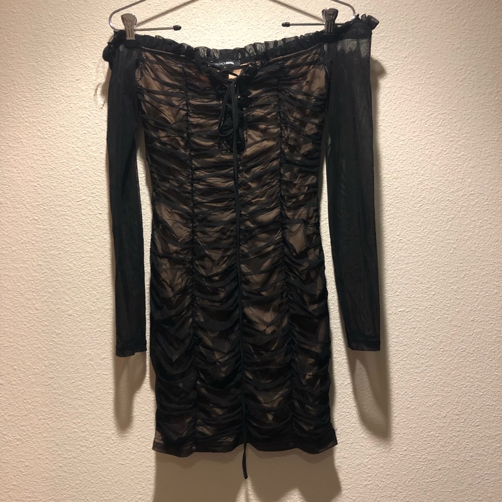 Fashion Nova Off the Shoulder Dress
